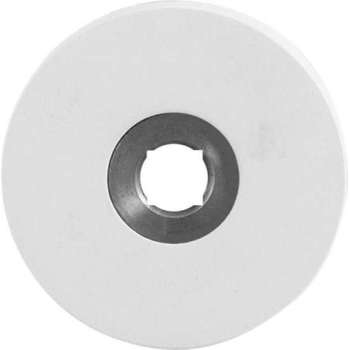 GPF Ronde click rozet 50x6mm wit
