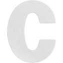 GPF Letter C/ 110mm wit