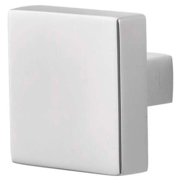 GPF Vierkante knop 60x60x16mm vast incl. knopvastzetter GPF Vierkante knop 60x60x16mm vast incl. knopvastzetter