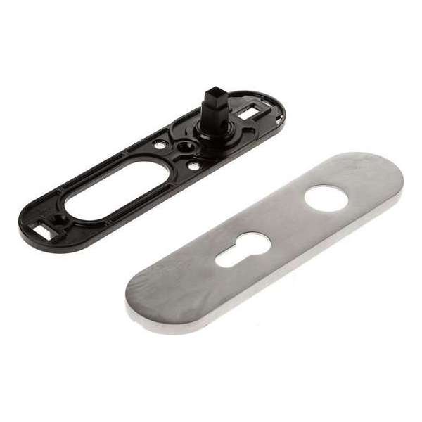 Fsb Kortschild afgerond ASL rvs PC55 Fsb Kortschild afgerond ASL rvs PC55