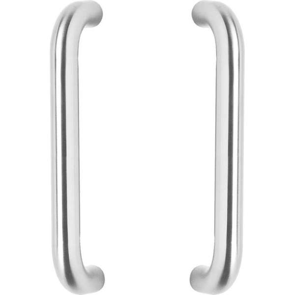 Intersteel Deurgrepen per paar U-vorm 375x70x25 HoH 350 rvs Intersteel Deurgrepen per paar U-vorm 375x70x25 HoH 350 rvs