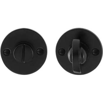 GPF Toiletgarnituur rond 51x4mm stift 5mm smeedijzer