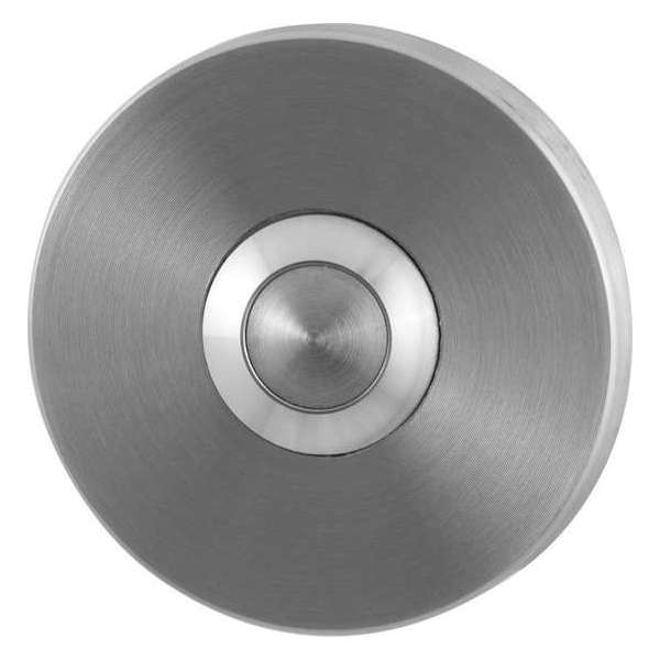 GPF9827.05 deurbel met RVS button rond 50x6 mm RVS geborsteld GPF9827.05 deurbel met RVS button rond 50x6 mm RVS geborsteld