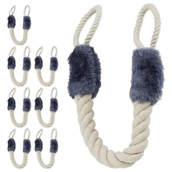 Relaxdays 8 x deurstopper touw - klembescherming – vingerbescherming Relaxdays 8 x deurstopper touw - klembescherming – vingerbescherming
