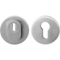 GPF9392.09 RVS geborsteld ronde veiligheidsrozet 54 mm SKG*** met kerntrek