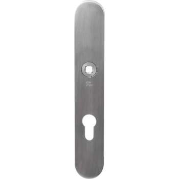 veiligheidsbinnenschild blind met krukgat RVS