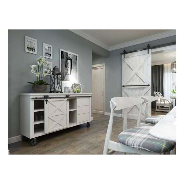 Barnwood Originals Clara - Meubel schuifdeursysteem-pijl Barnwood Originals Clara - Meubel schuifdeursysteem-pijl