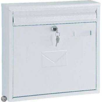 Rottner Brievenbus Teramo Wit - 32x36x8cm