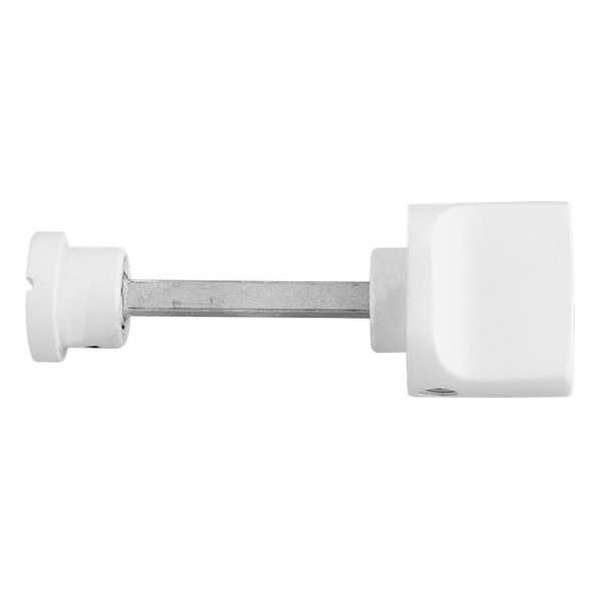 GPF Toiletstift 5mm voor schild grote knop wit GPF Toiletstift 5mm voor schild grote knop wit