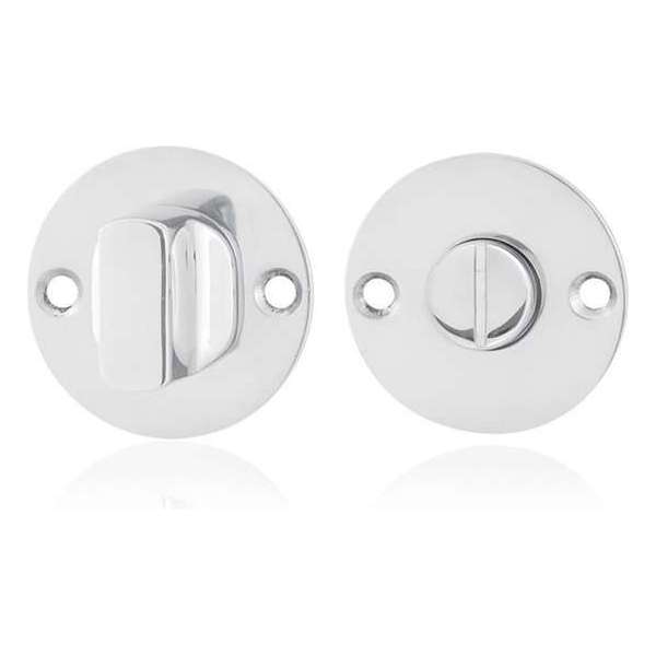 GPF Platte toiletgarnituur 50x2mm stift 5mm grote knop