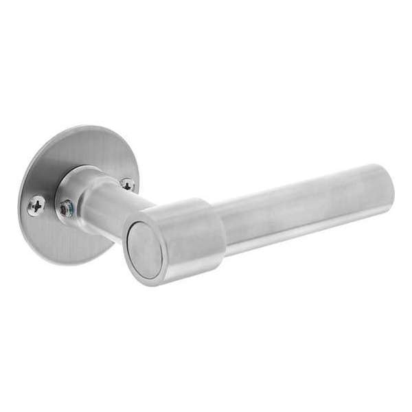 Intersteel Deurkruk L/L-model met rozet 2 mm rvs geborsteld Intersteel Deurkruk L/L-model met rozet 2 mm rvs geborsteld