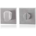 GPF Toiletgarnituur vierkant 50x50x8mm stift 5mm grote knop