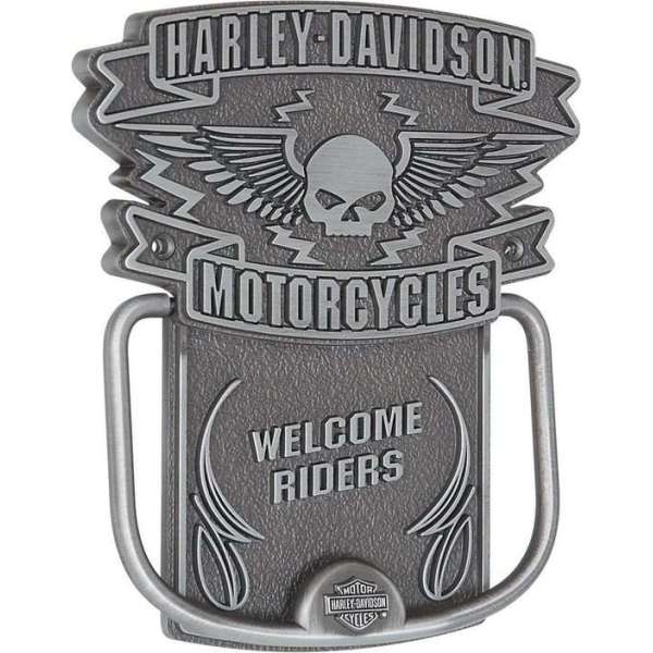 Harley-Davidson Winged Skull Deur Klopper Harley-Davidson Winged Skull Deur Klopper