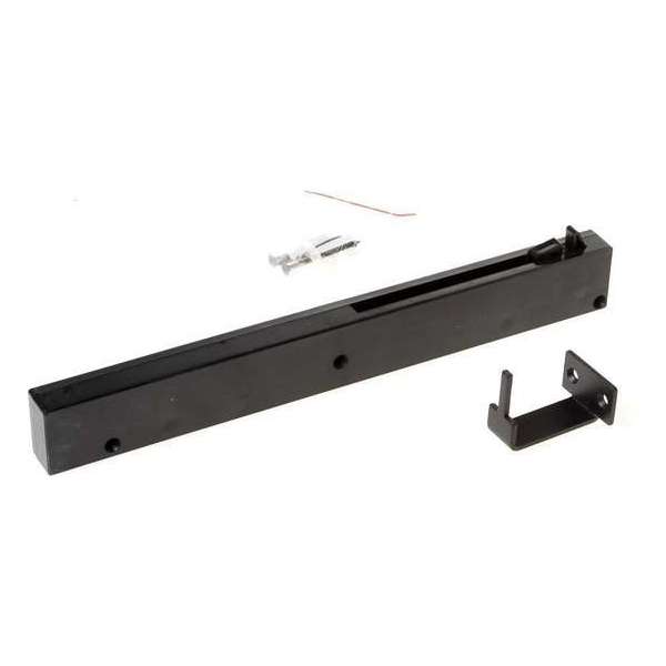 Intersteel Sluitvertrager zwart voor schuifdeursysteem Intersteel Sluitvertrager zwart voor schuifdeursysteem