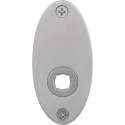GPF Ovale platte rozet 80x38x2mm