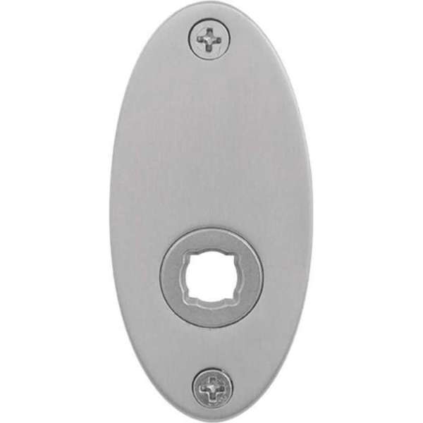 GPF Ovale platte rozet 80x38x2mm GPF Ovale platte rozet 80x38x2mm