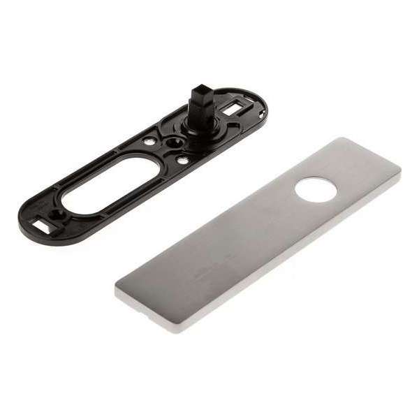 Fsb Kortschild rechthoekig ASL rvs blind Fsb Kortschild rechthoekig ASL rvs blind