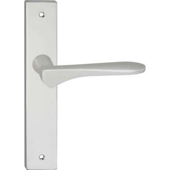 Impresso Watford Deurklink – Deurbeslag – Vierkant – Deurschild met Schroef – Aluminium