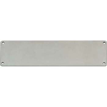 Intersteel Deurplaat 80 mm x 475 mm rvs geborsteld