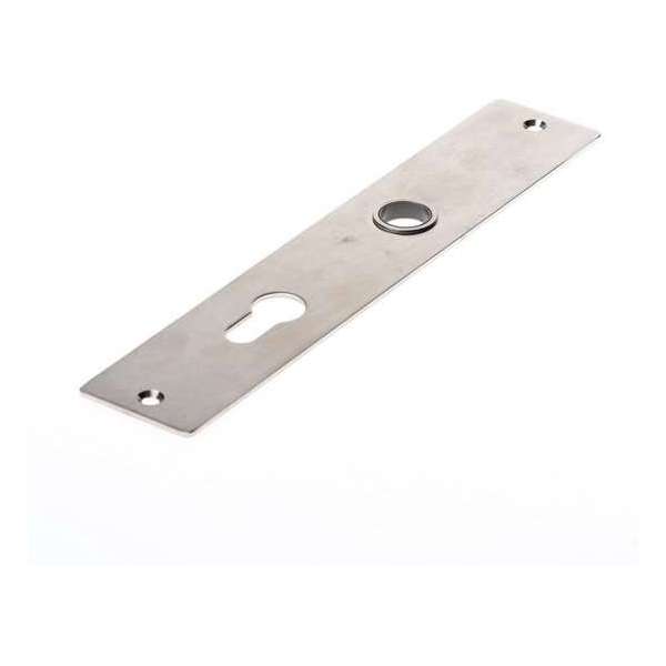 P & e P & E Langschild kruk en profielcilindergat PC72mm 7140/124/130 P & e P & E Langschild kruk en profielcilindergat PC72mm 7140/124/130