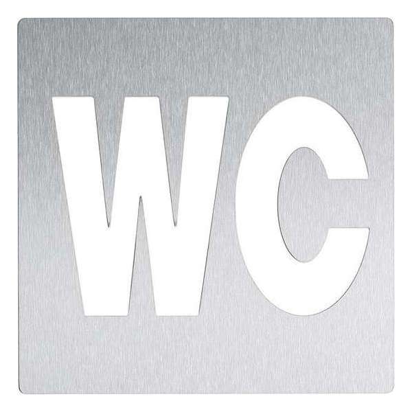 Wagner-EWAR RVS pictogram WC AC404, in 2 varianten leverbaar Wagner-EWAR RVS pictogram WC AC404, in 2 varianten leverbaar