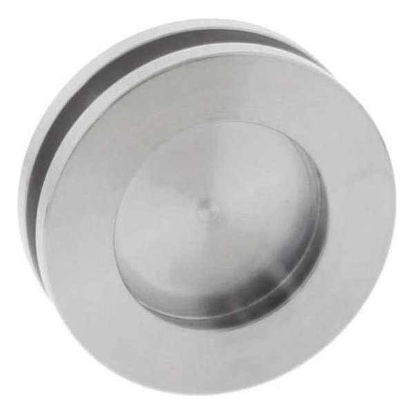 Intersteel Schuifdeurkom glasdeur 36 mm rvs geborsteld Intersteel Schuifdeurkom glasdeur 36 mm rvs geborsteld