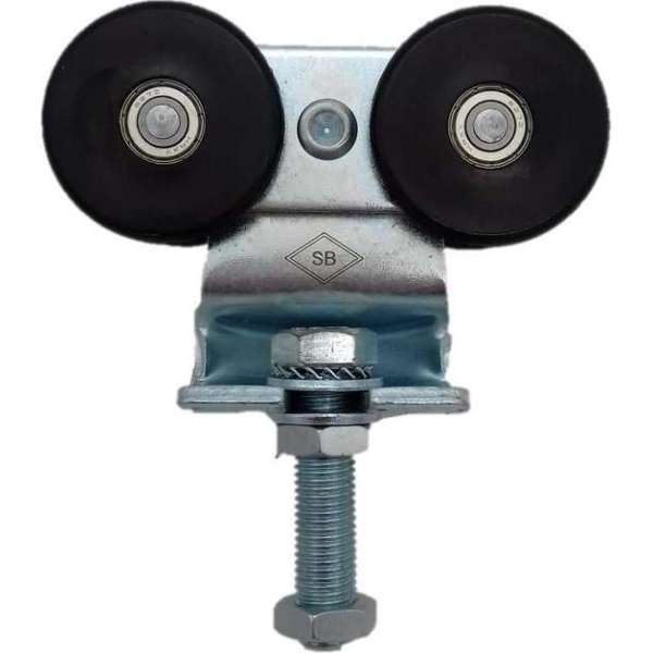 SB hangrol dubbel met nylon wielen, type 130 SB hangrol dubbel met nylon wielen, type 130