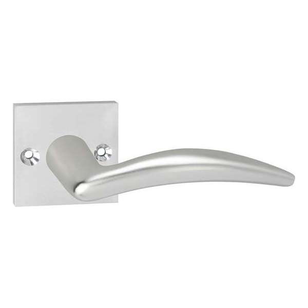 Impresso Windsor Deurklink – Deurbeslag – Vierkant – Rozet met Schroef – Aluminium Impresso Windsor Deurklink – Deurbeslag – Vierkant – Rozet met Schroef – Aluminium