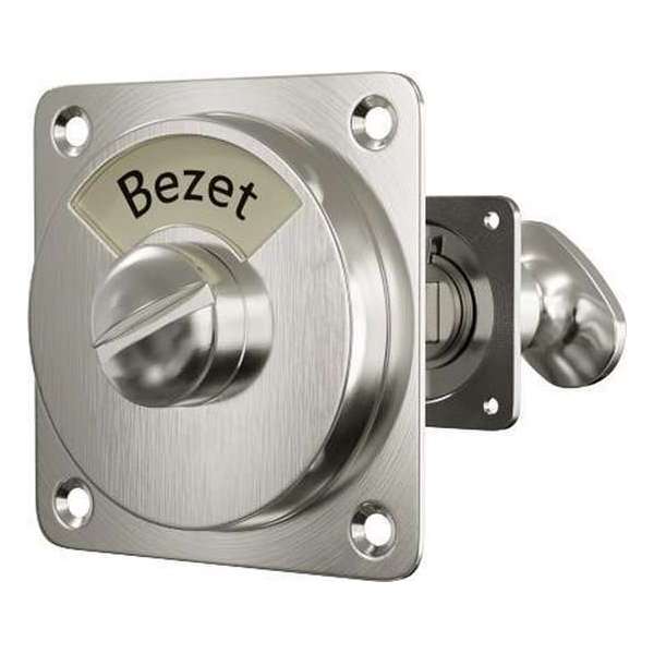Vrij/Bezet Slot Nikkel Donker Vrij/Bezet Slot Nikkel Donker