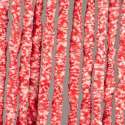 Luxe Kattenstaart Vliegengordijn - 90 x 220cm - Wit/Rood Mix
