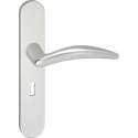 Impresso Windsor Deurklink – Deurbeslag – Ovaal – Deurschild met Sleutelgat – Aluminium