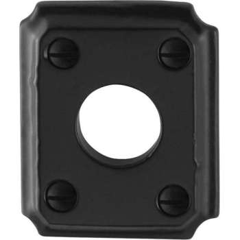 GPF Rozet rechthoekig 59x48x6mm smeedijzer