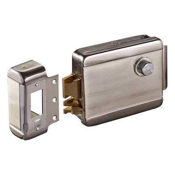YLI ABK-702A-R elektrisch oplegslot met draaiknop voor naar rechts opende deur YLI ABK-702A-R elektrisch oplegslot met draaiknop voor naar rechts opende deur
