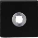 GPF Vierkante click rozet 50x50x8mm zwart