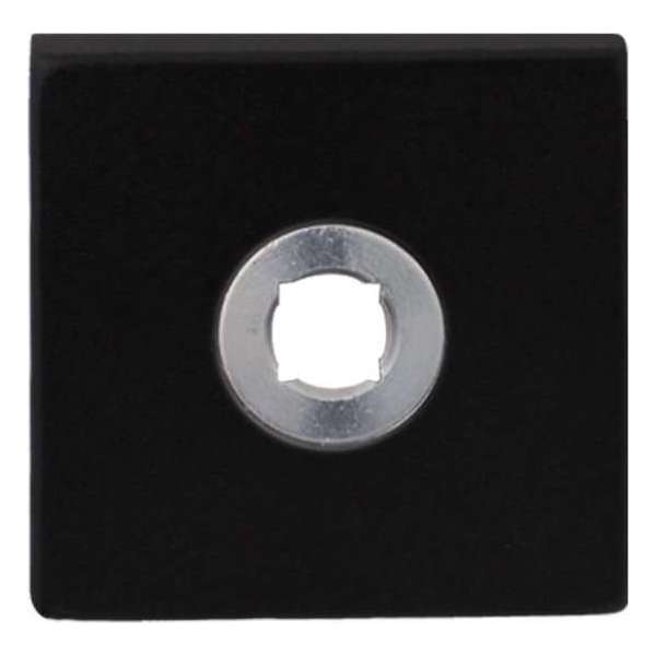 GPF Vierkante click rozet 50x50x8mm zwart GPF Vierkante click rozet 50x50x8mm zwart