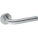 Deurkruk Tubular L RVS