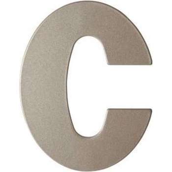Mocca blend letter C plat, 110 mm