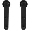 schuifdeurhanger set Varsi zwart t.b.v. extra deur