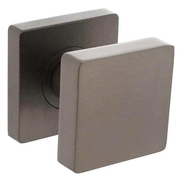 Intersteel Deurknop vierkant op rozet antracietgrijs Intersteel Deurknop vierkant op rozet antracietgrijs