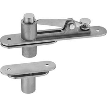 Pivot/taatsscharnier tot 200KG RVS