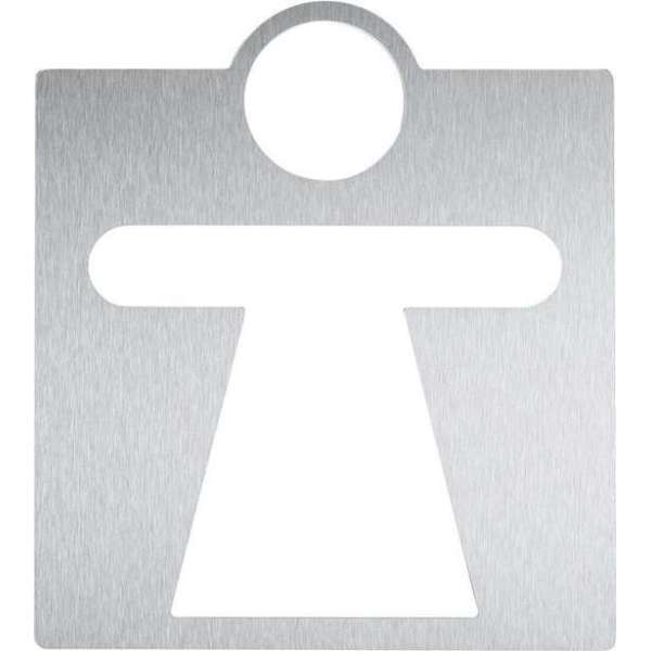 Wagner-EWAR RVS pictogram vrouw AC410, in 2 varianten leverbaar Wagner-EWAR RVS pictogram vrouw AC410, in 2 varianten leverbaar