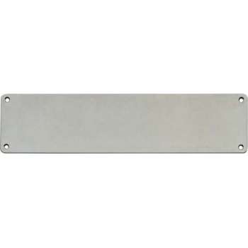 Intersteel Deurplaat 80 mm x 650 mm rvs geborsteld