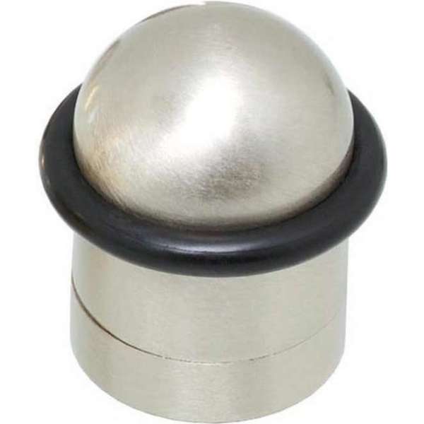 Intersteel Deurstop met ring nikkel mat Intersteel Deurstop met ring nikkel mat