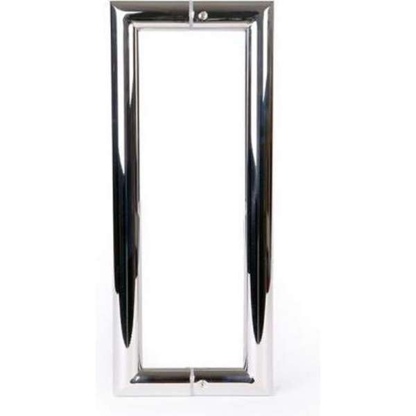 U-deurgreep voor glazen deuren 19 x 319mm Glans chroom U-deurgreep voor glazen deuren 19 x 319mm Glans chroom