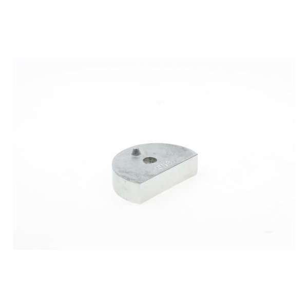 Onderlegplaat deurbuffer aluminium geanodiseerd 15mm 1559-32 Onderlegplaat deurbuffer aluminium geanodiseerd 15mm 1559-32