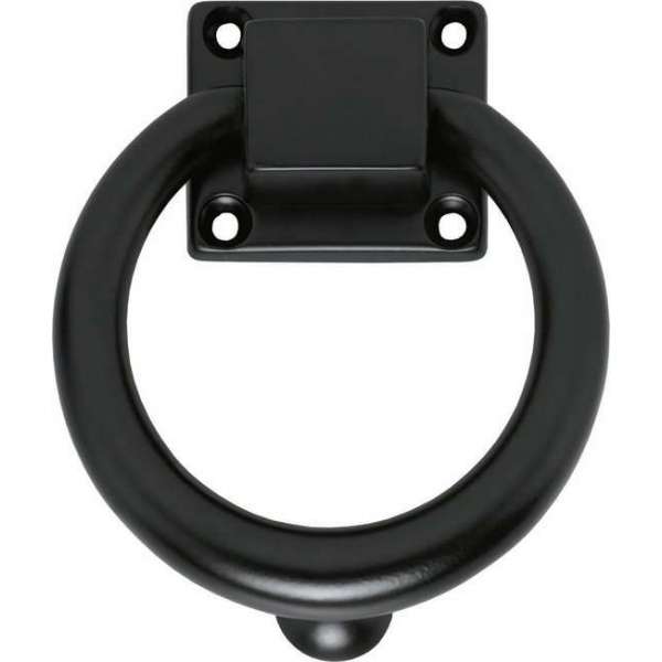 Intersteel Deurklopper rond 107mm mat zwart Intersteel Deurklopper rond 107mm mat zwart