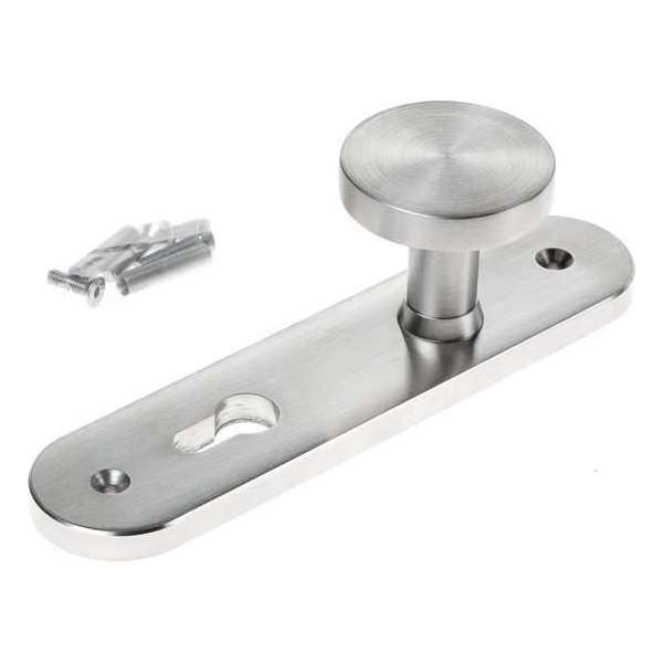JRS Knopschild roestvaststaal massief afgerond PC72 JRS Knopschild roestvaststaal massief afgerond PC72
