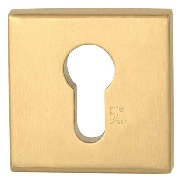 veiligheidsrozet binnen PVD mat messing
