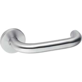 Deurkruk Tubular U 19mm RVS