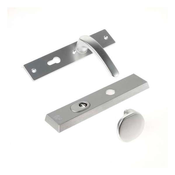 Weka greep-kruk garnituur 1200/9007/108/6 F1 PC72 Weka greep-kruk garnituur 1200/9007/108/6 F1 PC72